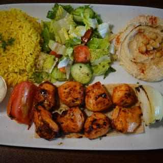 Chicken Kebab Plate
